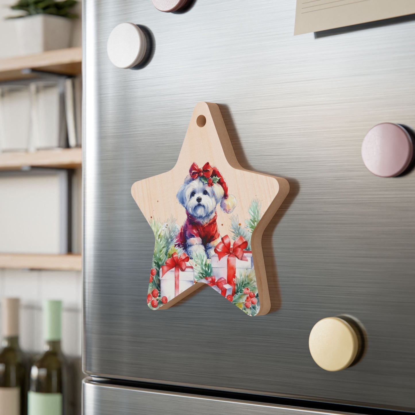 SAMPLE CUSTOM  Wooden Ornaments/Magnet