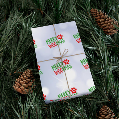 MERRY WOOFMAS Gift Wrap Papers