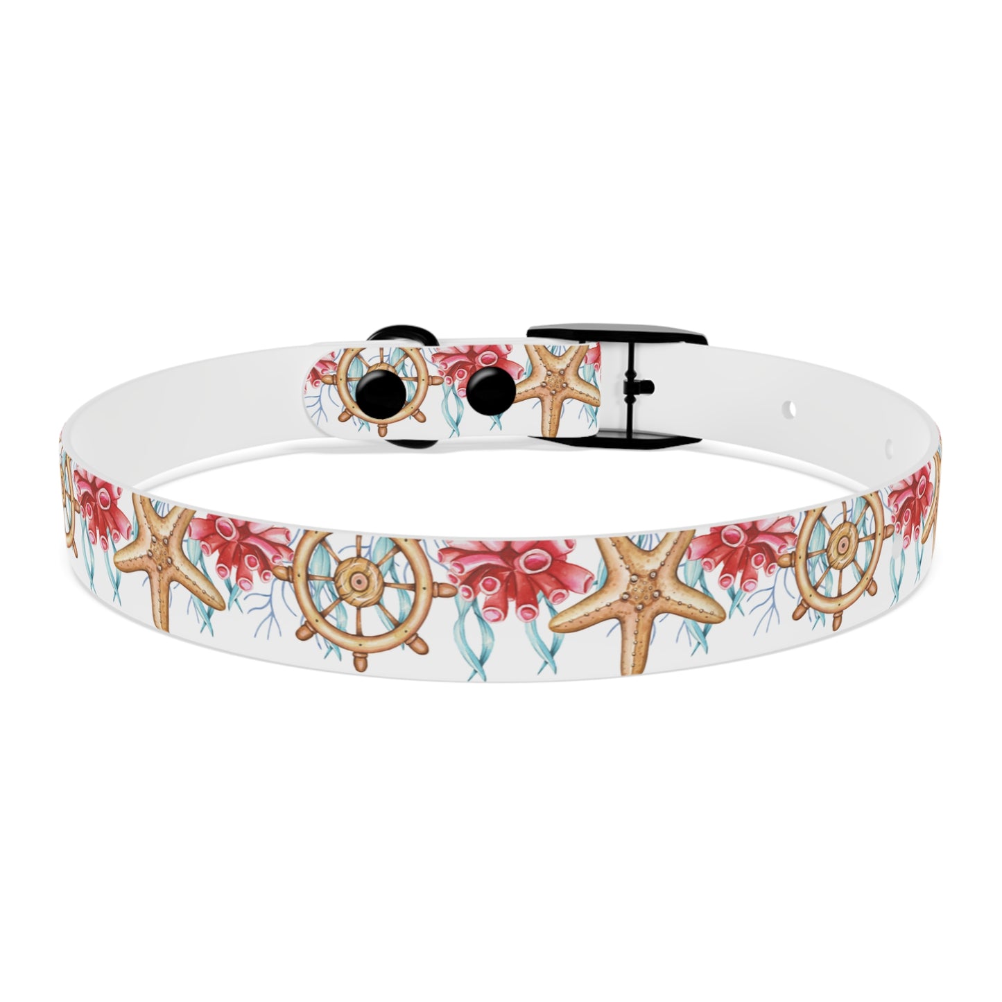 Starfish n Wheel Dog Collar