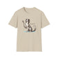 WINDSPRITE - Silken Windhound Waving Unisex Softstyle T-Shirt