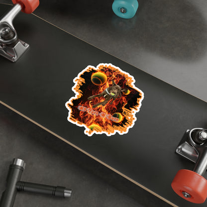 Copy of  turn burn terry  Stickers
