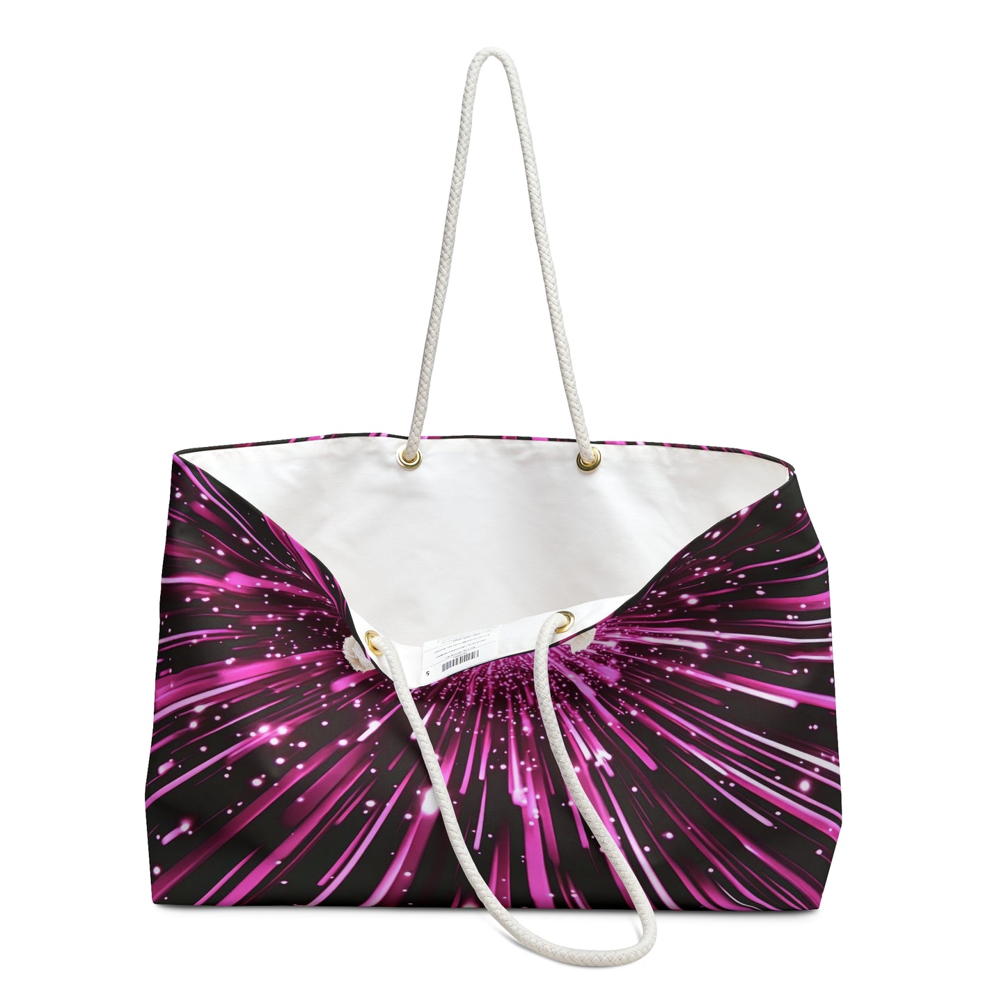 PINK-N-ORANGE PINK SPACE Weekender Bag