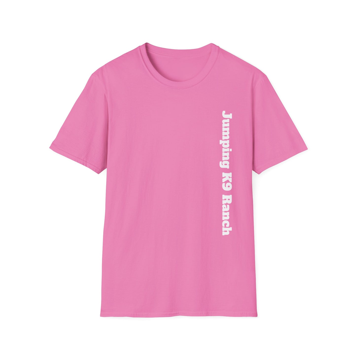 Jumping K9 Ranch  Unisex Softstyle T-Shirt