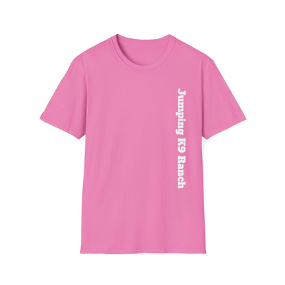 Jumping K9 Ranch  Unisex Softstyle T-Shirt