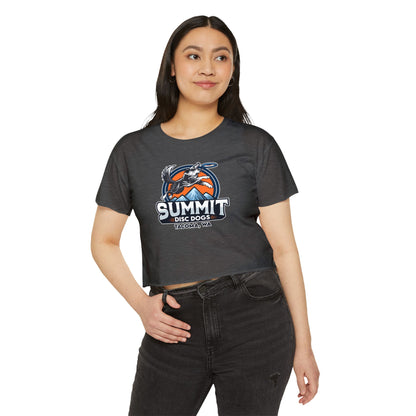 SUMMIT DISC DOGS   Women's Festival Crop Top