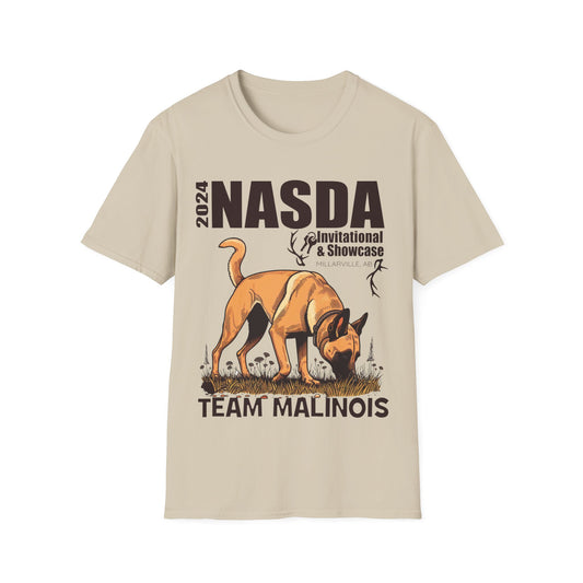 Team Malinois NASDA  Unisex Softstyle T-Shirt