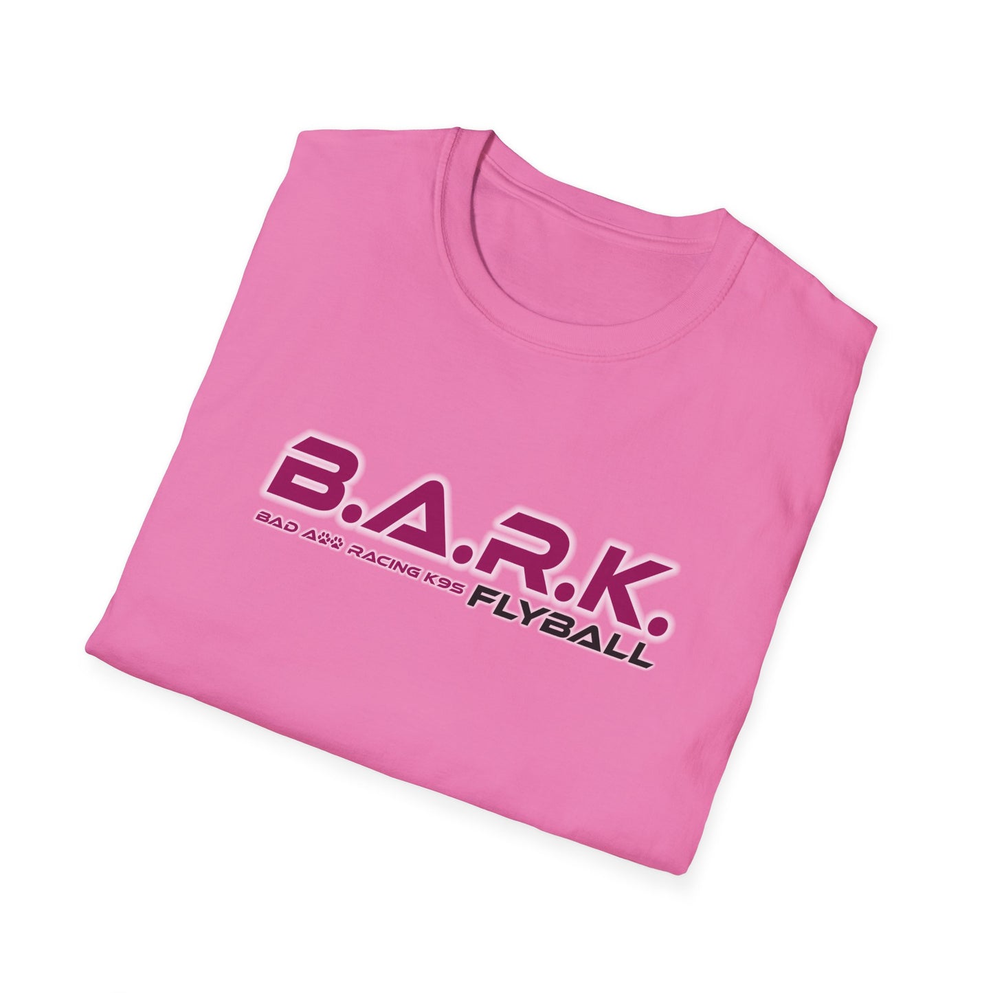 BARK FLYBALL Unisex Softstyle T-Shirt