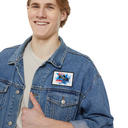 Copy of LIZZIE CAN AM Iron-On Patches white