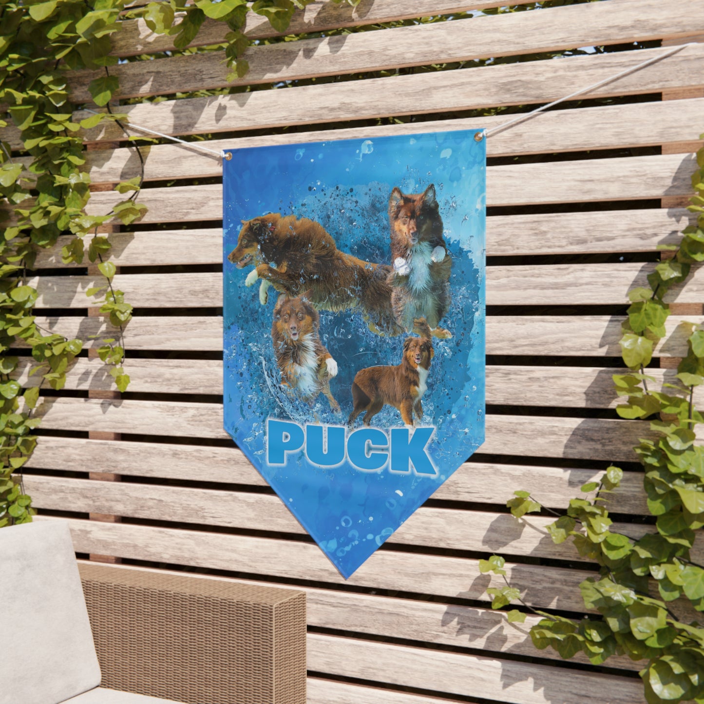 PUCK  Pennant Banner