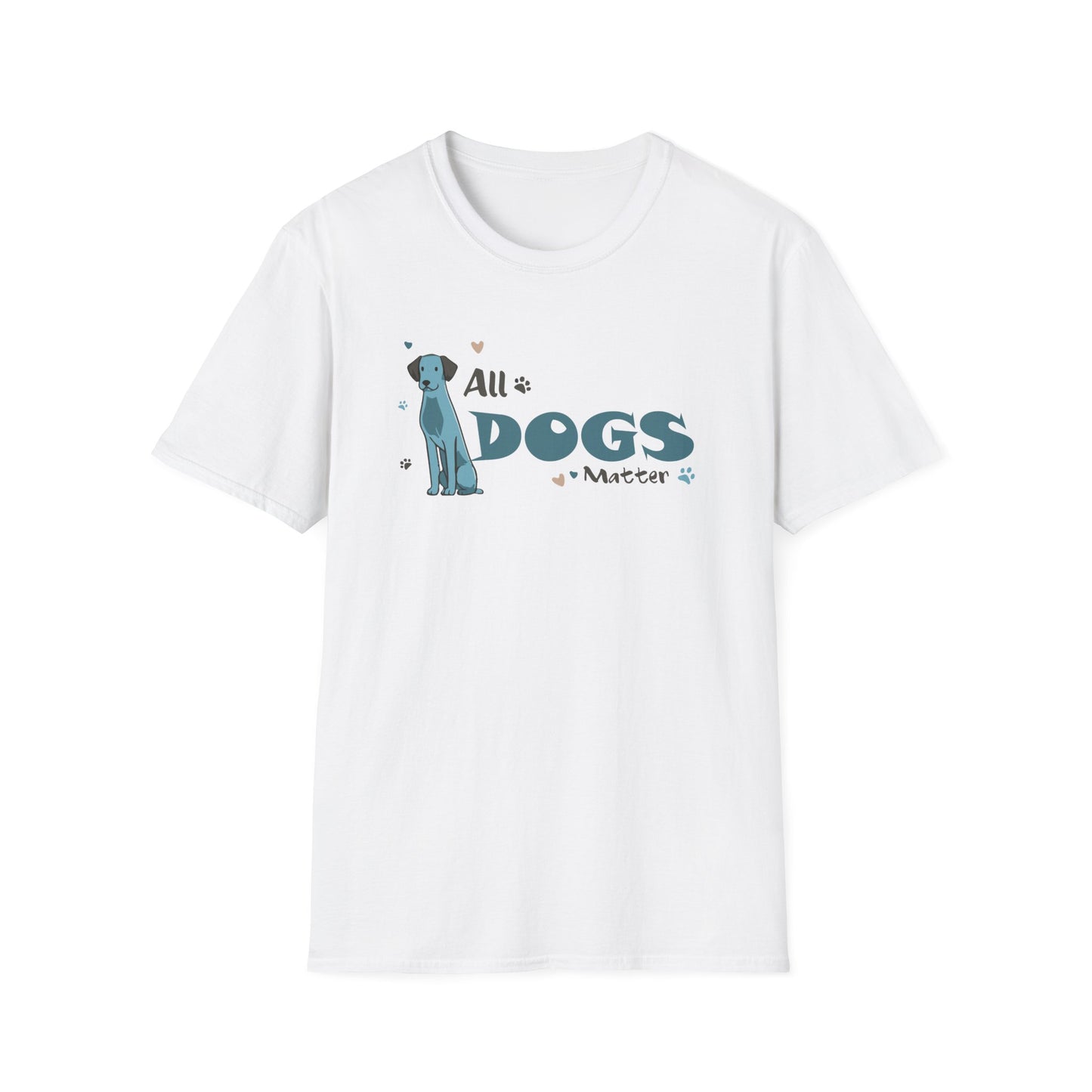 ALL DOGS MATTER  Unisex Softstyle T-Shirt