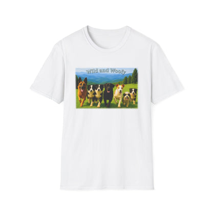 wild & woofy Unisex Softstyle T-Shirt
