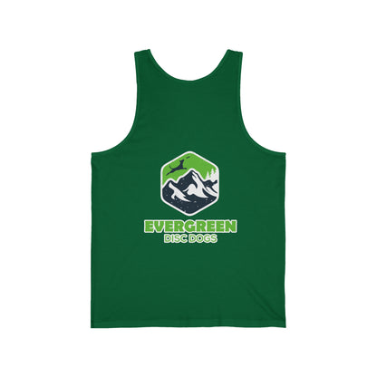 EVERGREEN DISC DOGS Unisex Jersey Tank