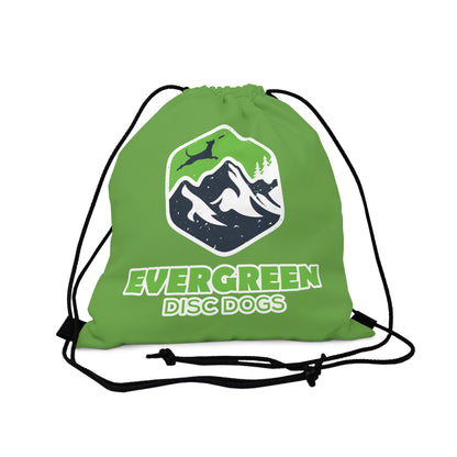 EVERGREEN DISC DOGS Drawstring Bag