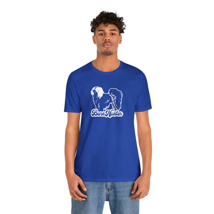 Phalene (Papillon) Barn Hunt3  - Unisex Jersey Short Sleeve Tee