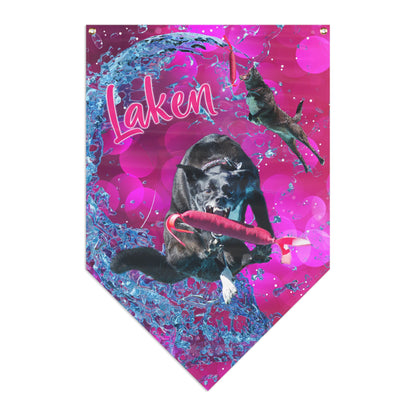 LAKEN Pennant Banner