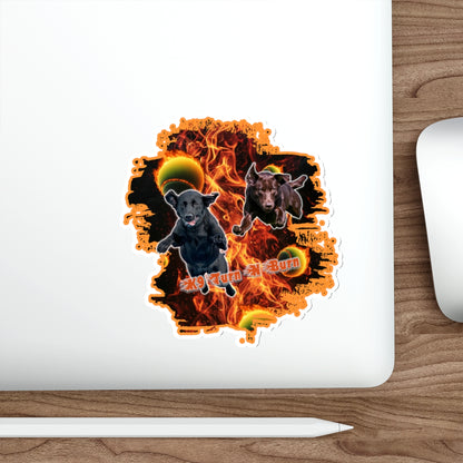 turn burn  anastasia Stickers