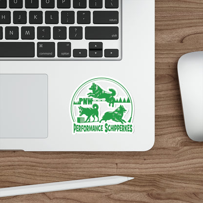 PNW Schipperkes  Die-Cut Stickers