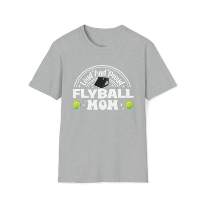 LOUD PROUD FLYBALL MOM 1 -  Unisex Softstyle T-Shirt