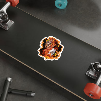 Copy of  turn burn    Stickers