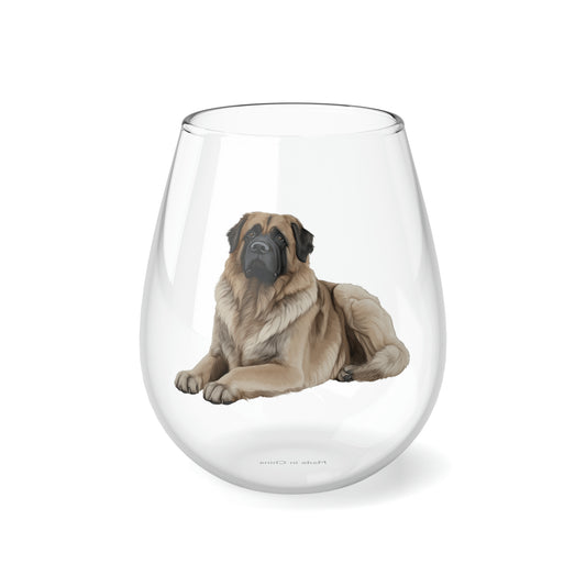 Leonberger Stemless Wine Glass, 11.75oz