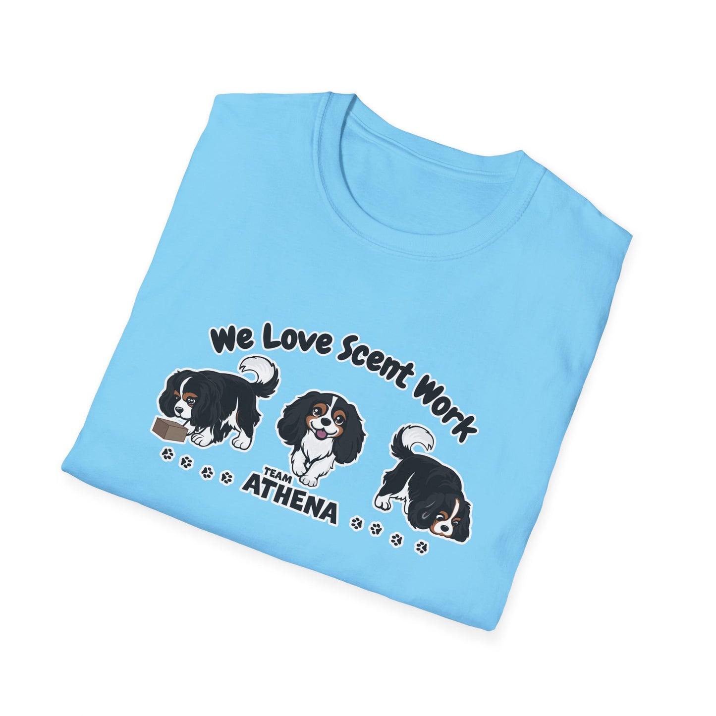 3 TEAM ATHENA SNIFF Unisex Softstyle T-Shirt