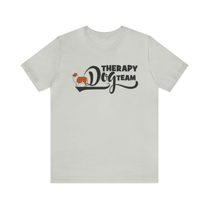 THERAPY DOG TEAM - ROUGH COLLIE   -  Unisex Short Sleeve Tee