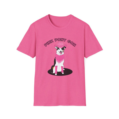pink pony Unisex Softstyle T-Shirt