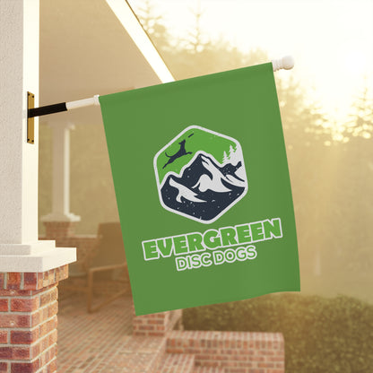 EVERGREEN DISC DOGS Garden  Banner