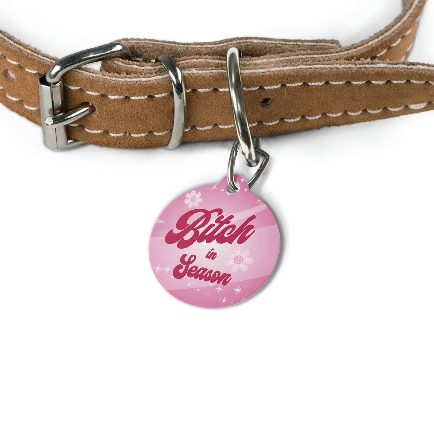 BIS  - Pink Sparkle _ Pet Tag