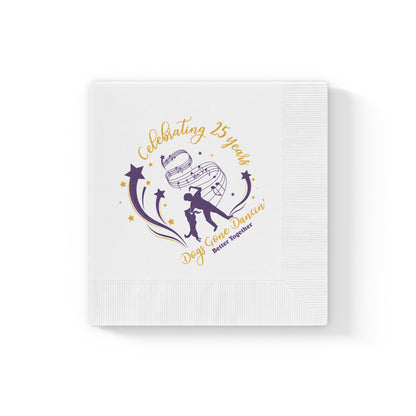 Dogs Gone Dancin - Napkins