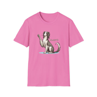 WINDSPRITE - Silken Windhound Waving Unisex Softstyle T-Shirt