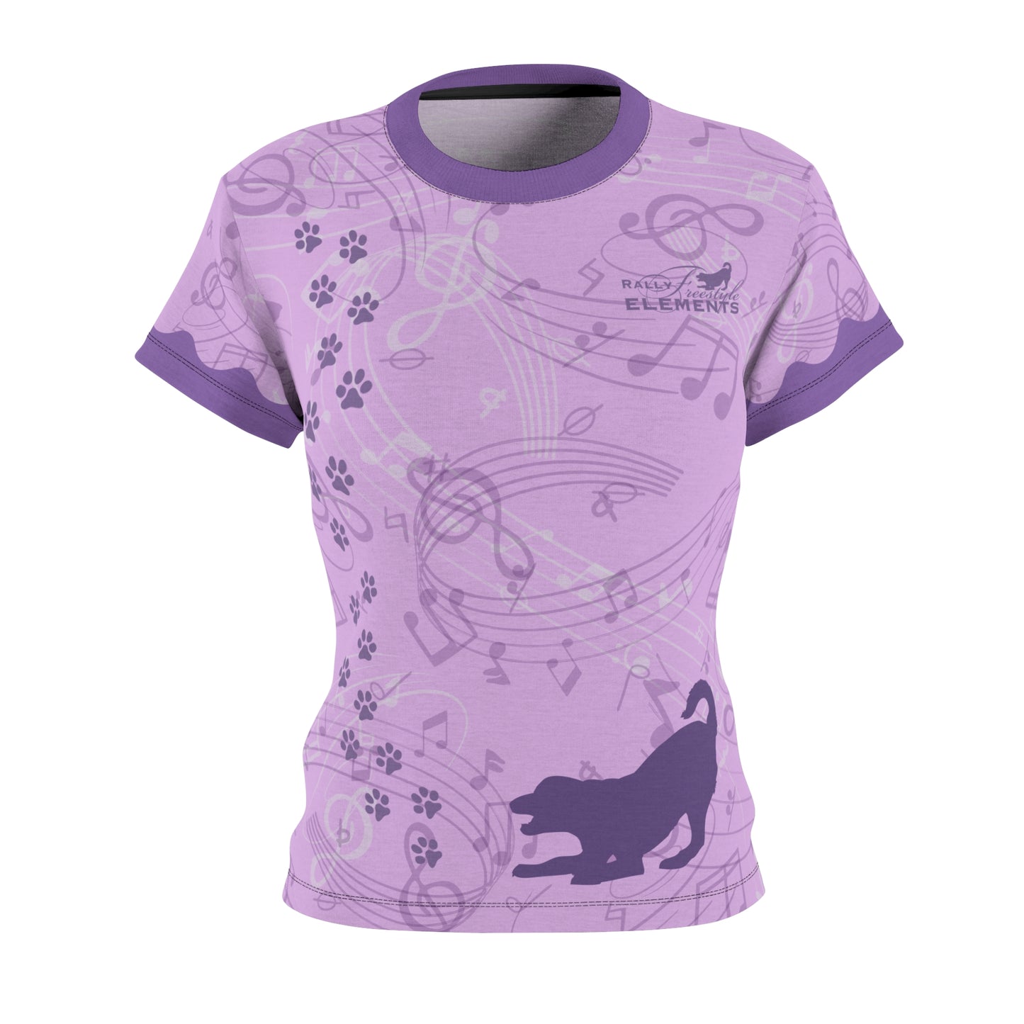 2  Purple Rally-FrEe Musical Green LADIES Jersey