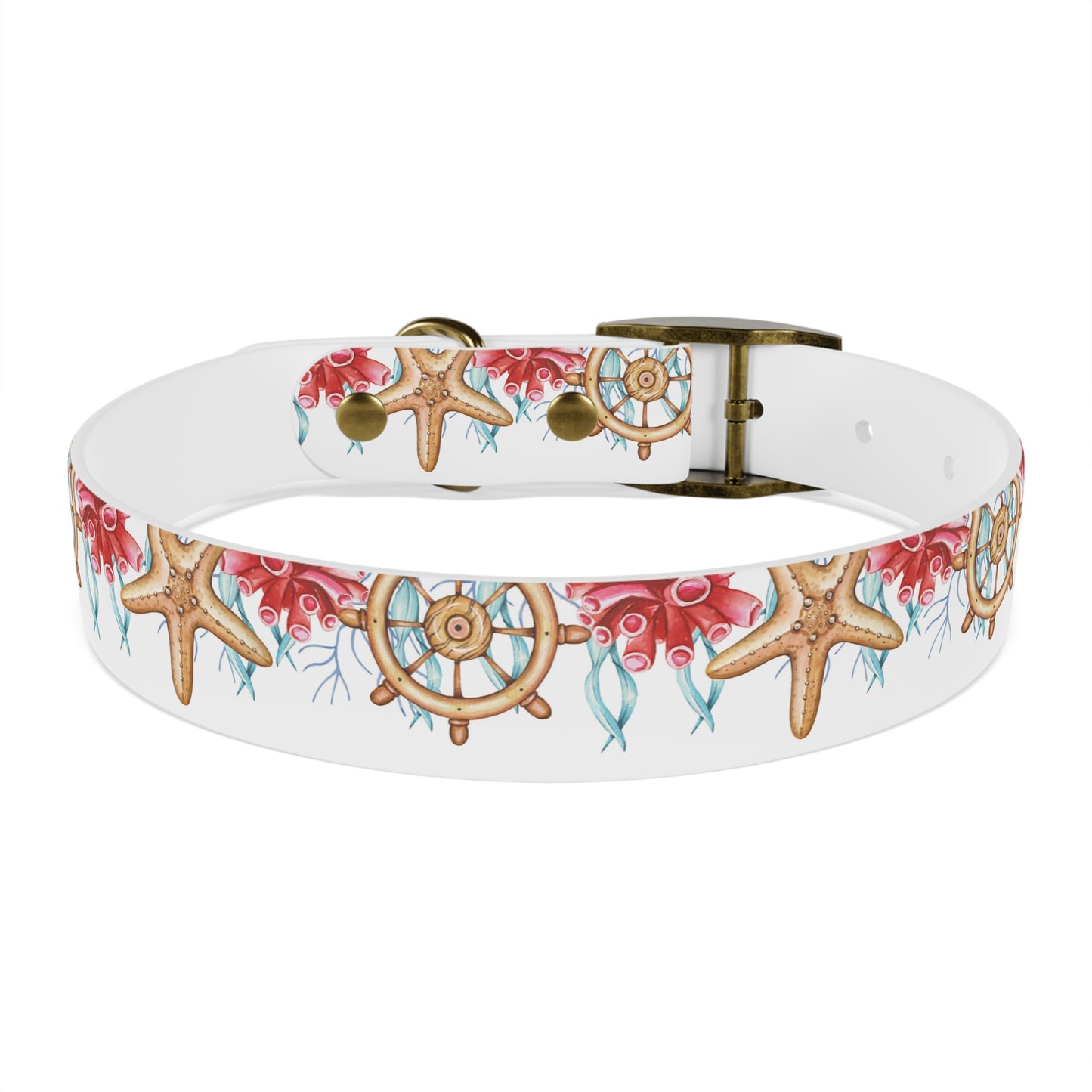 Starfish n Wheel Dog Collar