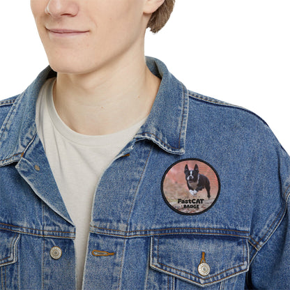 FastCat Badge Iron-On Patches