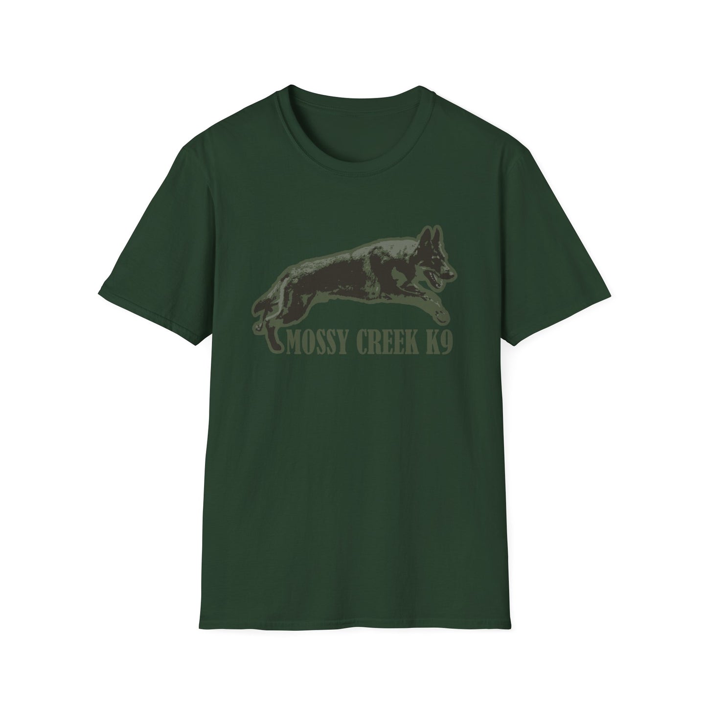MOSSY CREEK K9  Unisex Softstyle T-Shirt