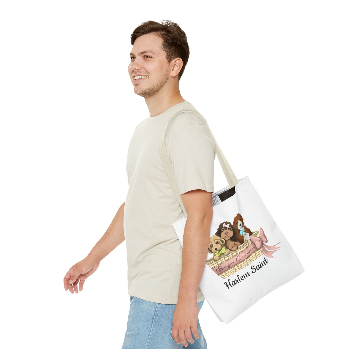Harlem Saint Benjis Cockapoos Tote Bag
