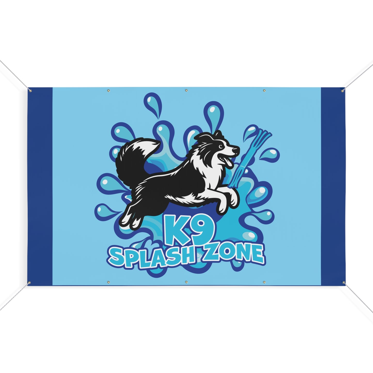 K9 SPLASH ZONE Matte Banner