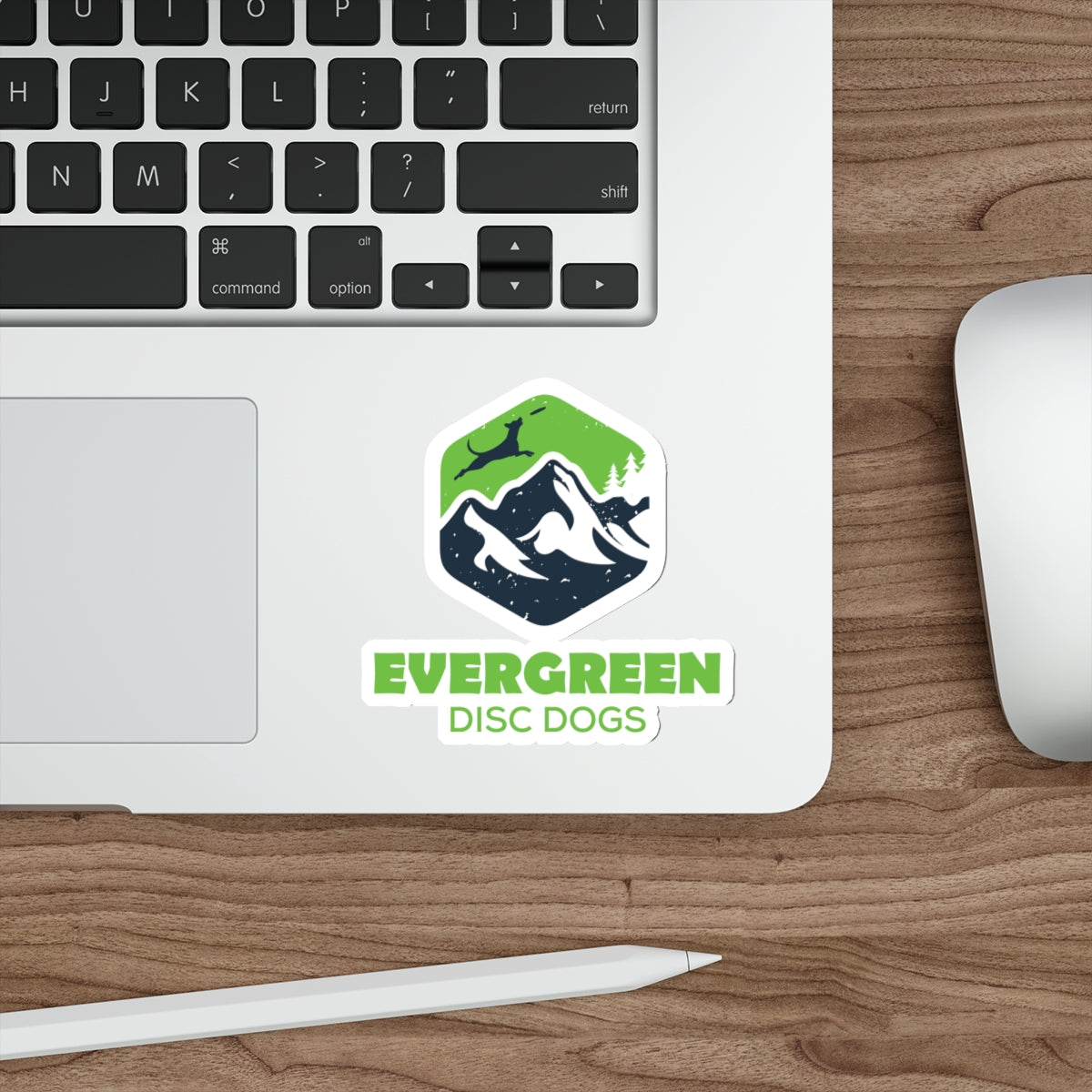 EVERGREEN DISC DOGS Die-Cut Stickers