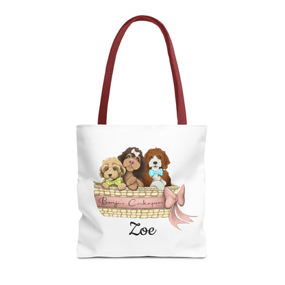Zoe Benjis Cockapoos Tote Bag