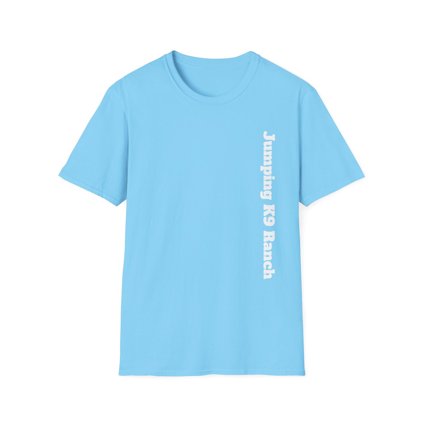 Jumping K9 Ranch  Unisex Softstyle T-Shirt