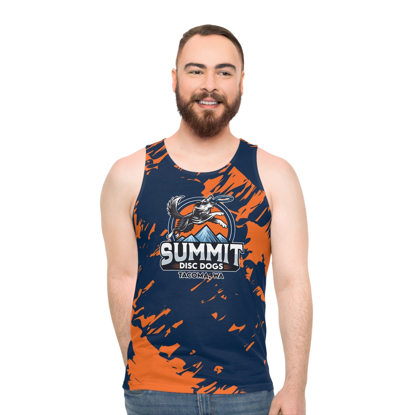 SUMMIT DISC DOGS  Unisex Tank Top