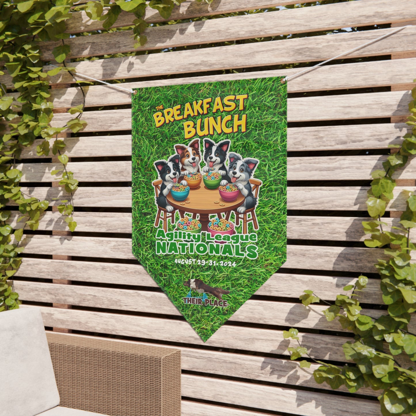 BREAKFAST BRUNCH Pennant Banner