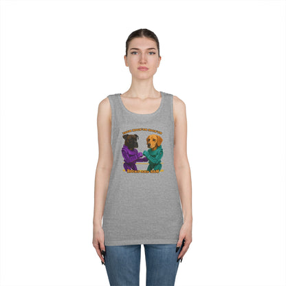 ROCKO SAM Unisex Heavy Cotton Tank Top