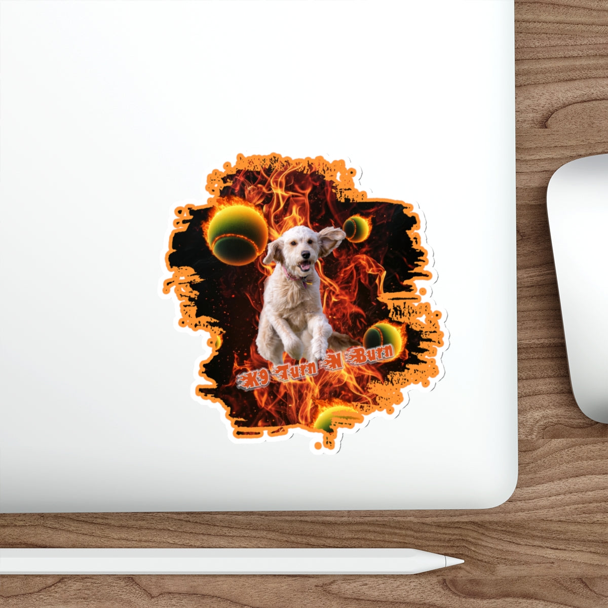 turb burn ginger Stickers