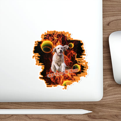 turb burn ginger Stickers