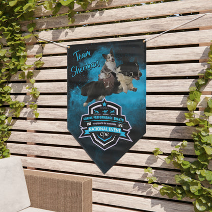 SHERMAN Pennant Banner