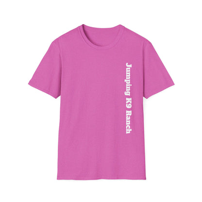 Jumping K9 Ranch  Unisex Softstyle T-Shirt