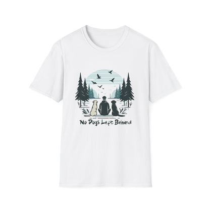 4 No Dogs Left Behind - Unisex Softstyle T-Shirt