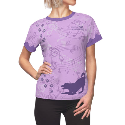 2  Purple Rally-FrEe Musical Green LADIES Jersey