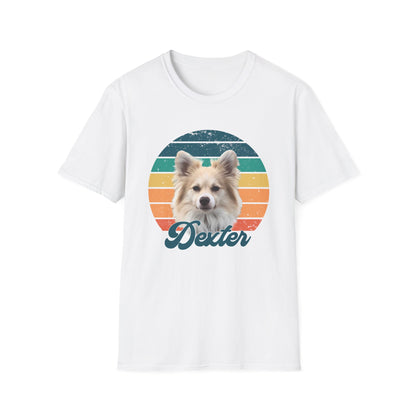 RETRO SUNSET DEXTER Unisex Softstyle T-Shirt